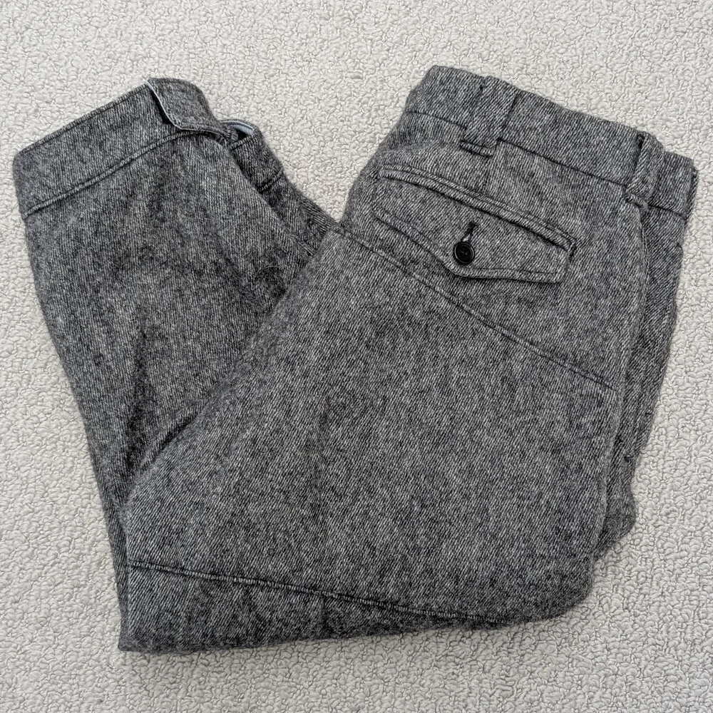 Vintage Woolrich Wool Hunting Pants Calf Length Size W34 x L19